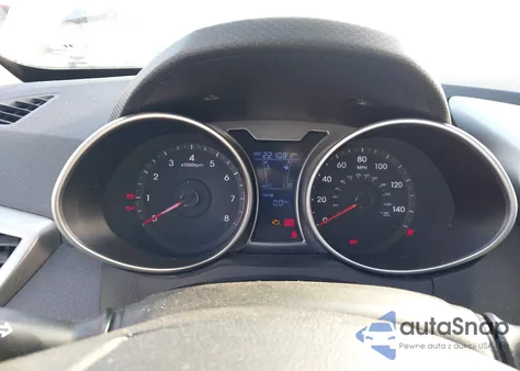 2012 Hyundai Veloster Base W/Black z USA, uszkodzony, nr VIN KMHTC6AD1CU023529